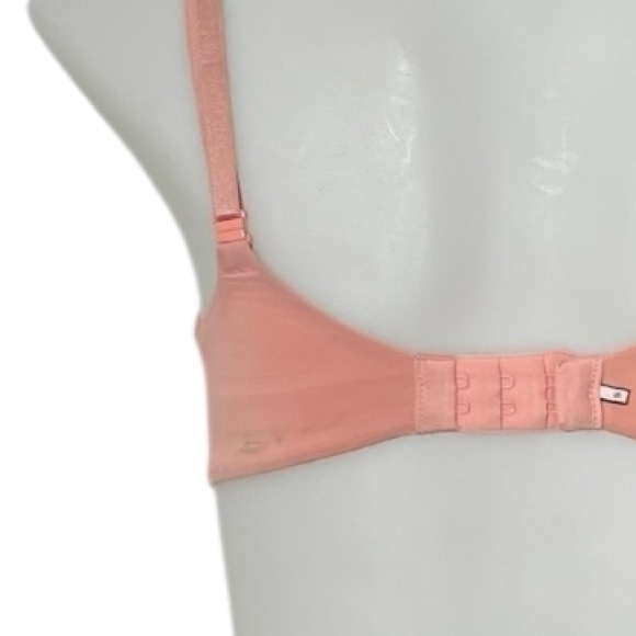 32B no wire Victoria's secret Coral Pink bra *flaws - Picture 5 of 7